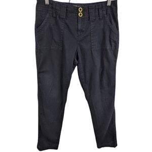 Chaus Sport Tapered Leg Patch Pocket Cotton Chino Sz 6